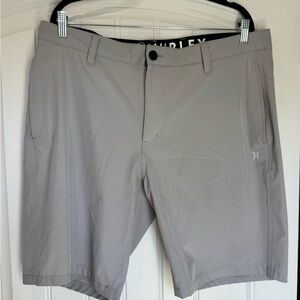 Hurley Men’s Hybrid Walkshorts Size 38 Gray Surf Golf Casual Shorts